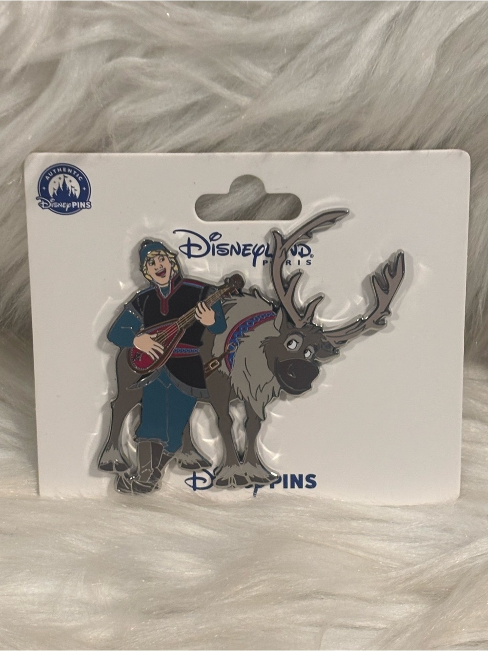 2026 DLP Jumbo Disneyland Paris World of Frozen Kristoff Sven Pin